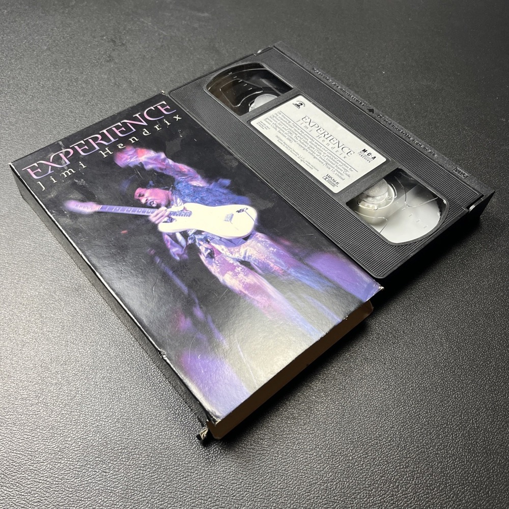Jimi Hendrix:‎ Experience VHS 1997 With Live from 1967/1969 Stockholm/Paris